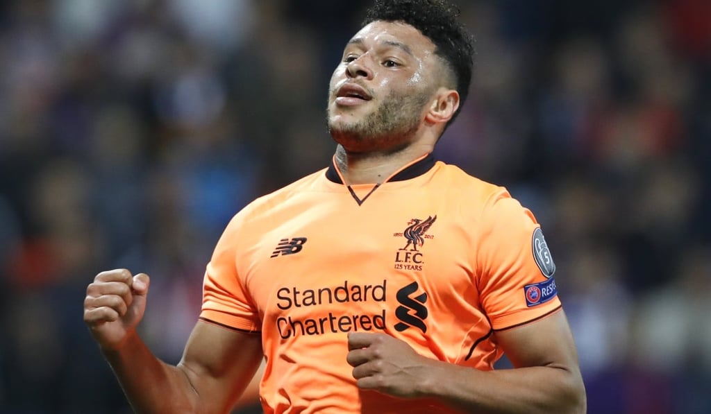 Alex Oxlade-Chamberlain was relieved to get off the mark for his new club. Photo: EPA Alex Oxlade-Chamberlain was relieved to get off the mark for his new club. Photo: EPA