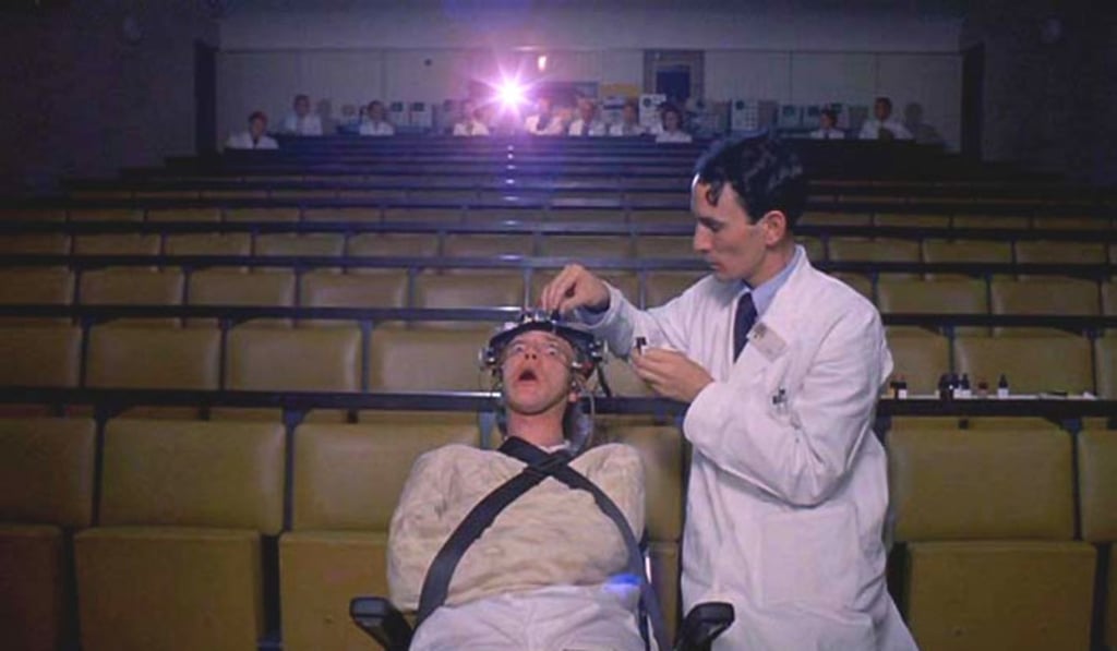 A scene from “A Clockwork Orange” by American director Stanley Kubrick. Photo: HANDOUT A scene from “A Clockwork Orange” by American director Stanley Kubrick. Photo: HANDOUT