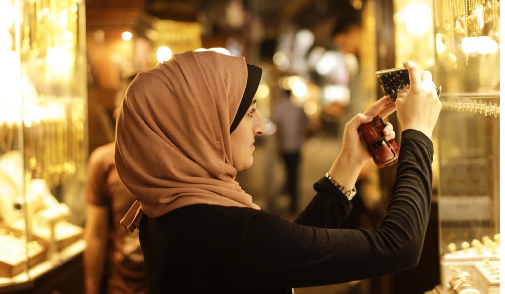 Palestinian Kholoud Nassar hopes to change perceptions of her home with the use of social media. Photo: AFP Palestinian Kholoud Nassar hopes to change perceptions of her home with the use of social media. Photo: AFP