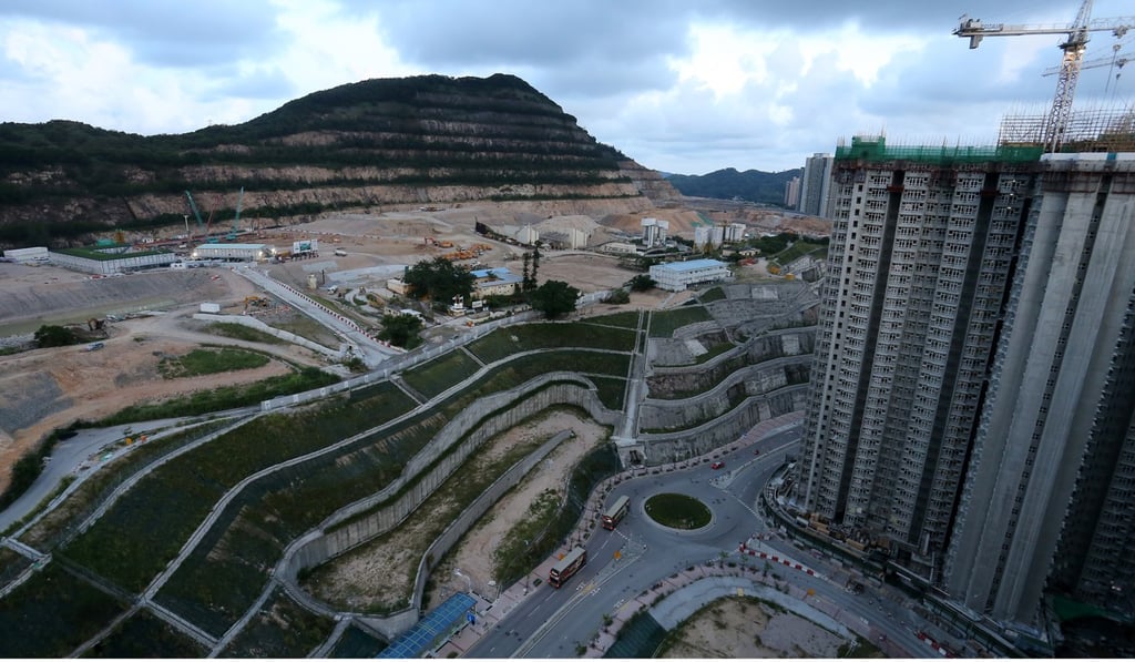 About 1,000 flats to be built on this site at Anderson Road in Kwun Tong will be made available to Hong Kong’s middle class families under the Starter Homes scheme. Photo: Dickson Lee