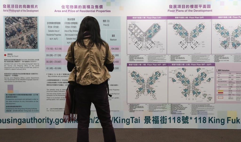 Hong Kong property prices still hit a record high in August despite several rounds of so-called “spicy measures”. Photo: Edward Wong