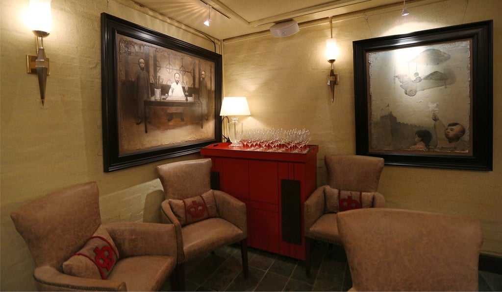 A cosy corner of Crown Wine Cellars. Photo: Xiaomei Chen