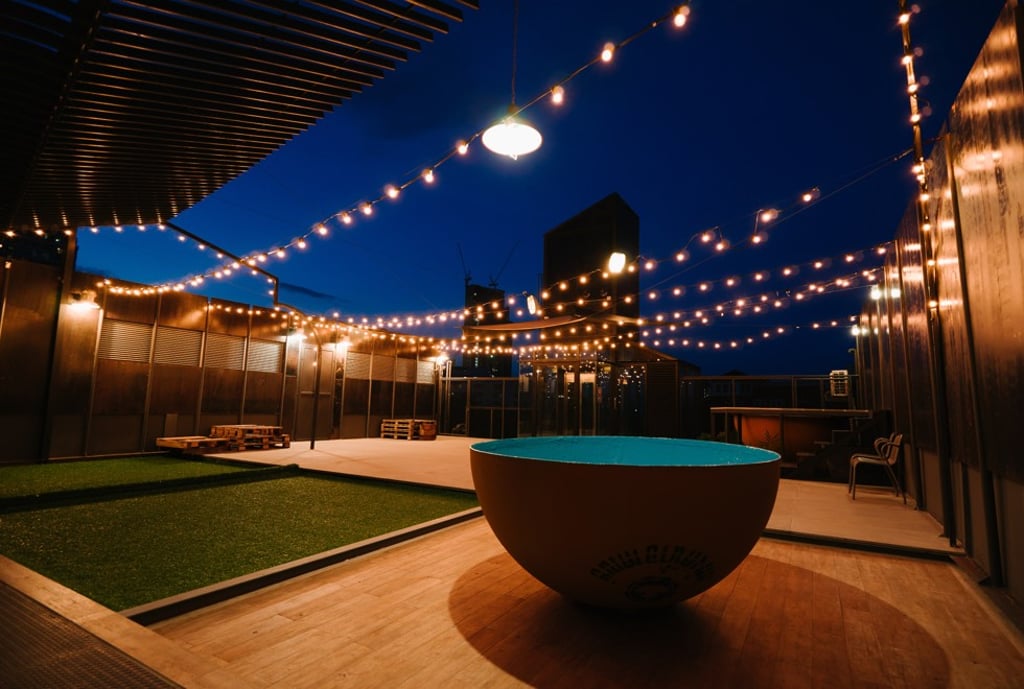 The roof terrace. Picture: Courtesy of Sook Station