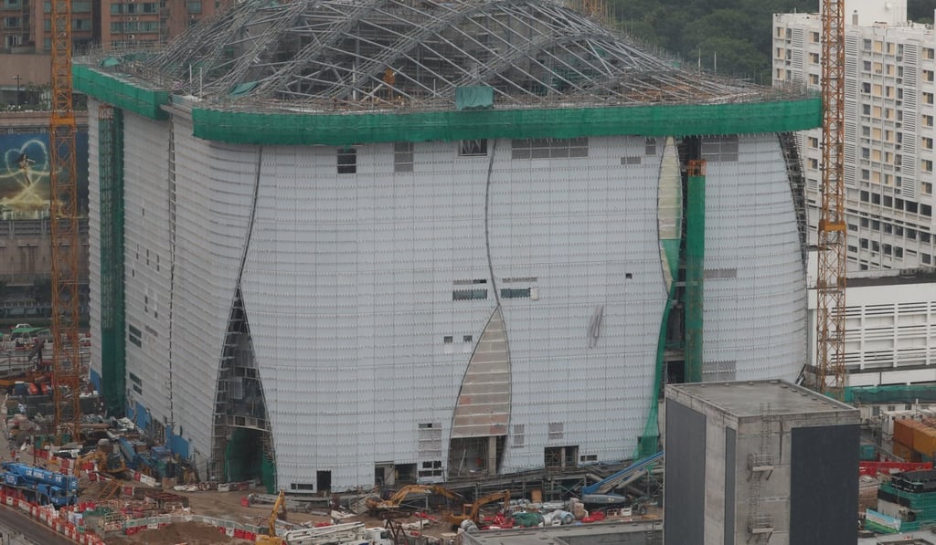 The Xiqu Centre, currently being built, will be Hong Kong’s centre for Chinese opera. Photo: Roy Issa