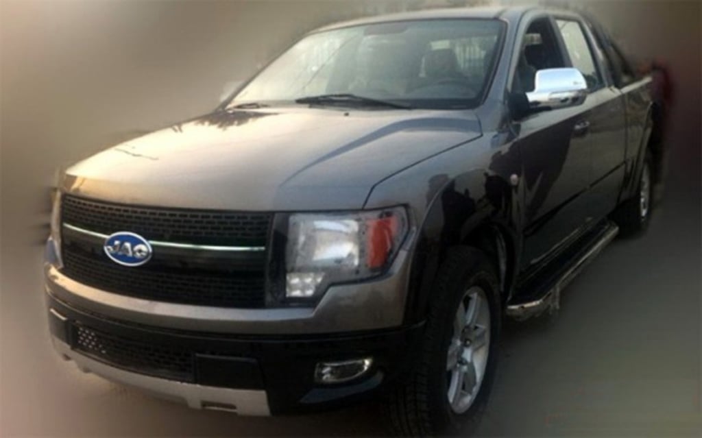 Jianghuai Auto Corporation’s 4R3 is a copy of Ford’s F-150 truck.