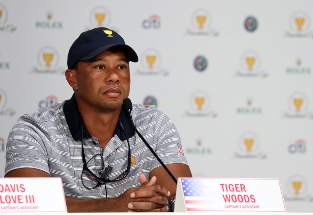 Woods has been on the comeback trail from back surgery. Photo: EPA