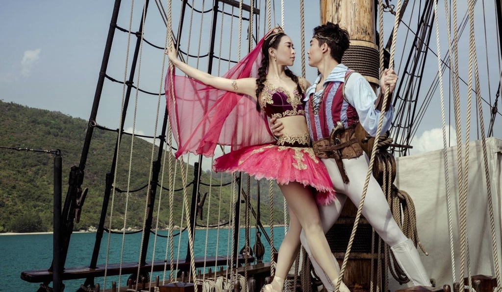 Featuring pirates, harem girls and a slave trader, Le Corsaire is a wildly fictional extravaganza. Photo: Ricky Lo