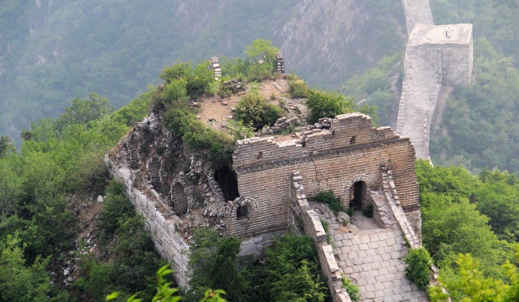 Part of the Jiankou section of the Great Wall. Photo: Handout