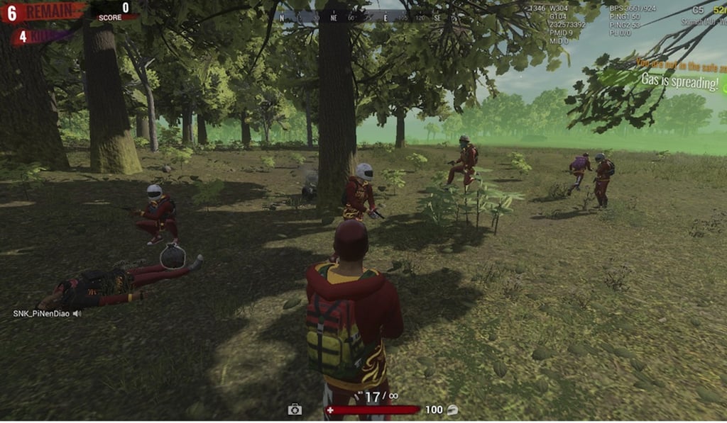Gamers belonging to the Chinese Red Army faction team up in H1Z1 King of the Kill.