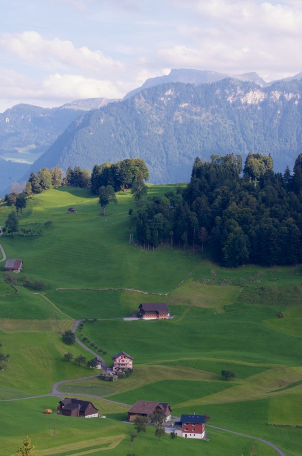 A view from one of Switzerland’s trains. Picture: Peter Neville-Hadley