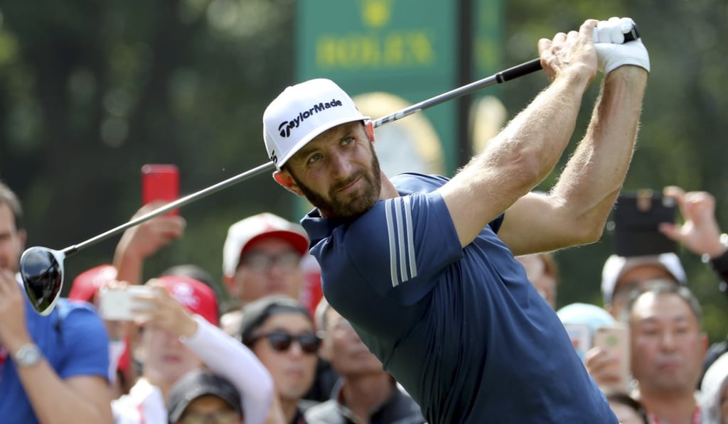 Dustin Johnson hit a nine-under-par 63 on Friday. Photo: AP Dustin Johnson hit a nine-under-par 63 on Friday. Photo: AP