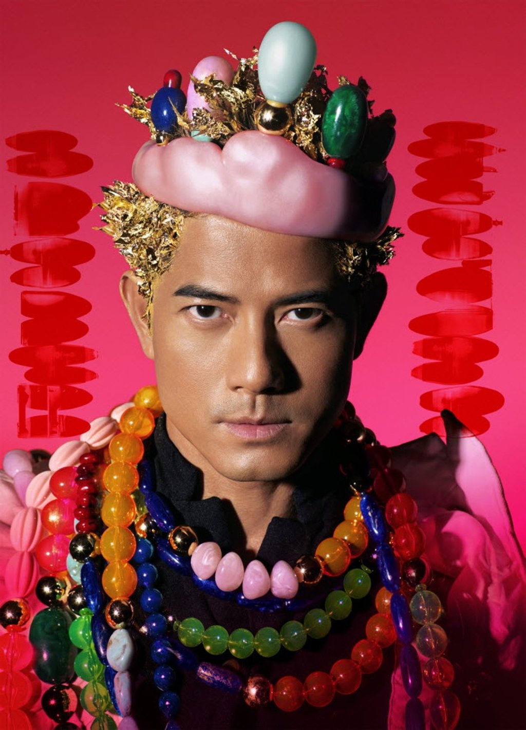 A publicity photograph for the Aaron Kwok de Showy Masquerade World Tour Live In Concert 2011. Photo: First Strong Workshop Limited