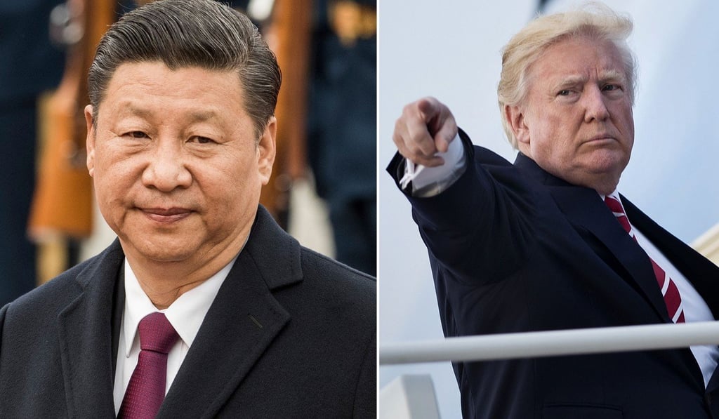 Chinese President Xi Jinping and US counterpart Donald Trump. Photo: AFP