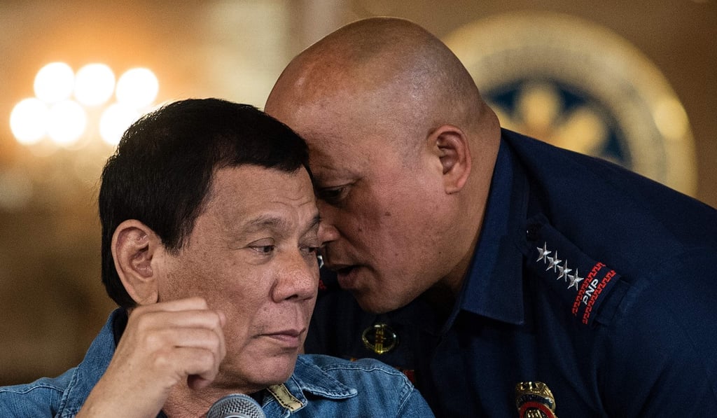 Police chief Ronald Dela Rosa has acted as the enforcer for the firebrand leader’s war on drugs which had led to more than 3,900 people killed in 16 months. File photo: AFP