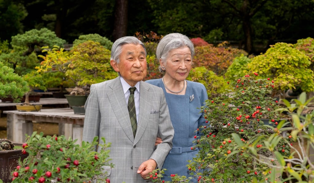 Japan's Empress Michiko and Emperor Akihito. Photo: AFP