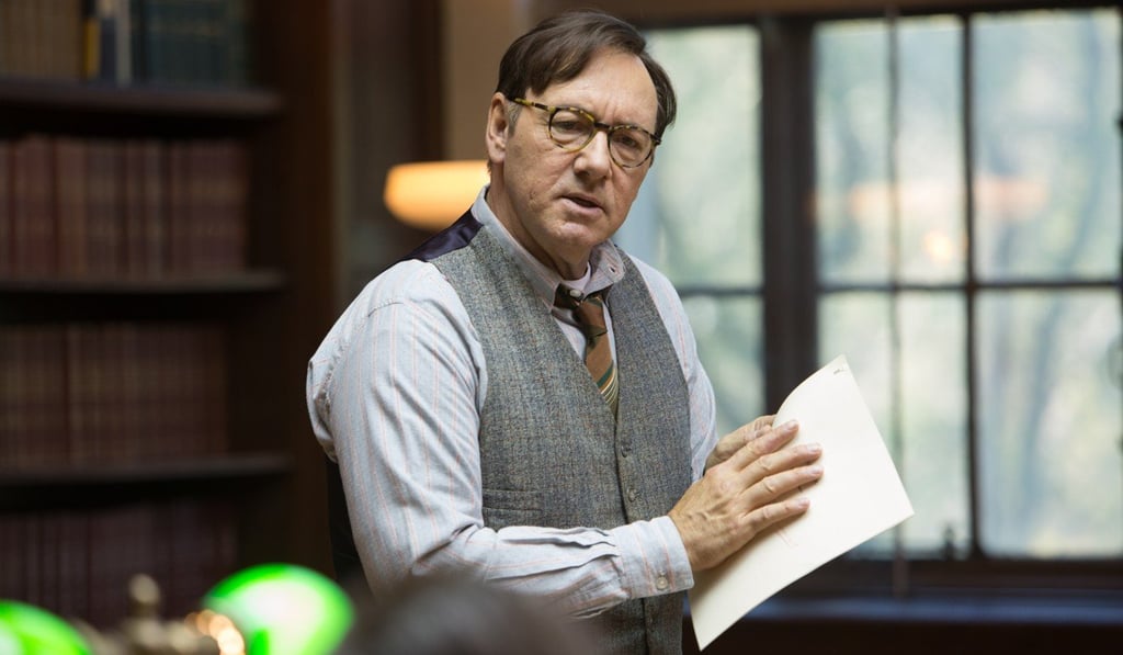 Kevin Spacey plays Whit Burnett in Rebel in the Rye. Kevin Spacey plays Whit Burnett in Rebel in the Rye.