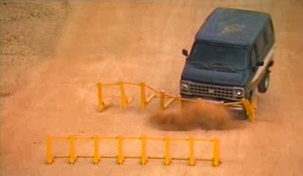 Anti-terror vehicle barriers, similar to the ones seen above, will be used at the busy Lan Kwai Fong entertainment hub to guard against the use of cars as terror attacks. Photo: Handout Anti-terror vehicle barriers, similar to the ones seen above, will be used at the busy Lan Kwai Fong entertainment hub to guard against the use of cars as terror attacks. Photo: Handout