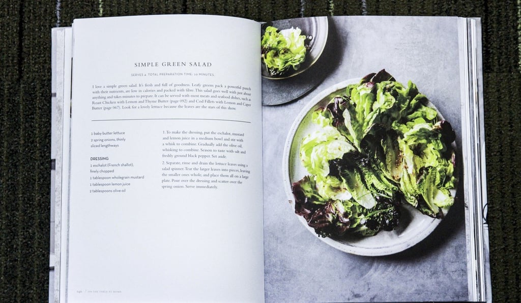 A Simple Green Salad from On the Table At Home.