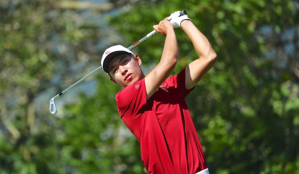 Jin Cheng is in second place after an impressive opening round. Jin Cheng is in second place after an impressive opening round.