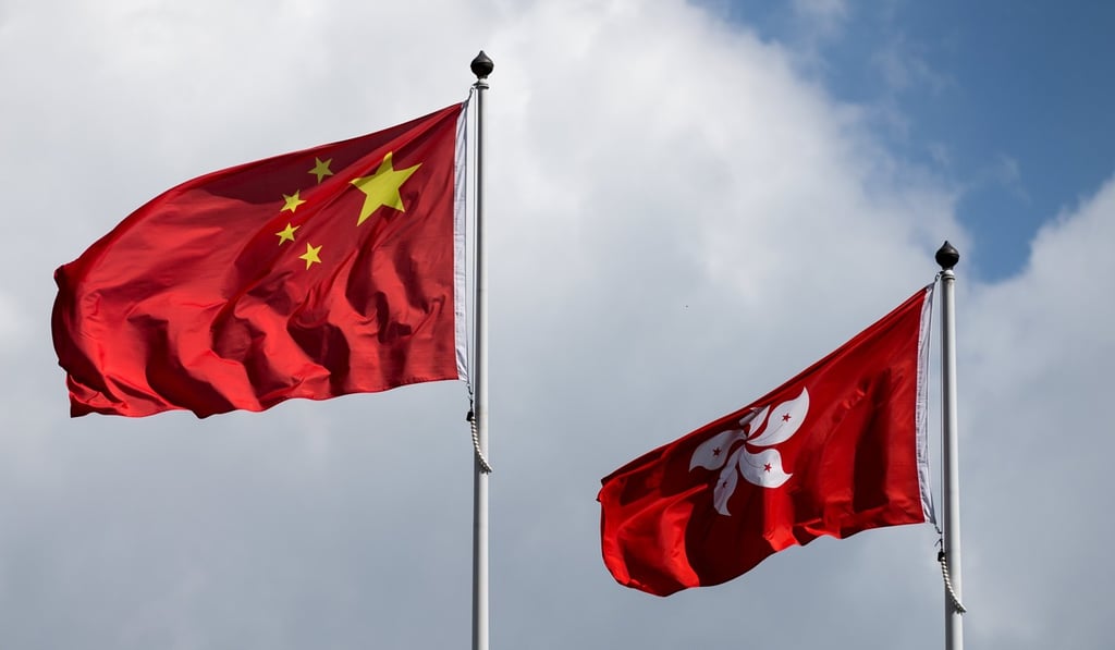 The Chinese flag and Hong Kong SAR flag fly outside the Legislative Council building in Hong Kong. As the government has changed, the priorities and focus of the government think tank, the Central Policy Unit, have also changed. Photo: EPA-EFE The Chinese flag and Hong Kong SAR flag fly outside the Legislative Council building in Hong Kong. As the government has changed, the priorities and focus of the government think tank, the Central Policy Unit, have also changed. Photo: EPA-EFE