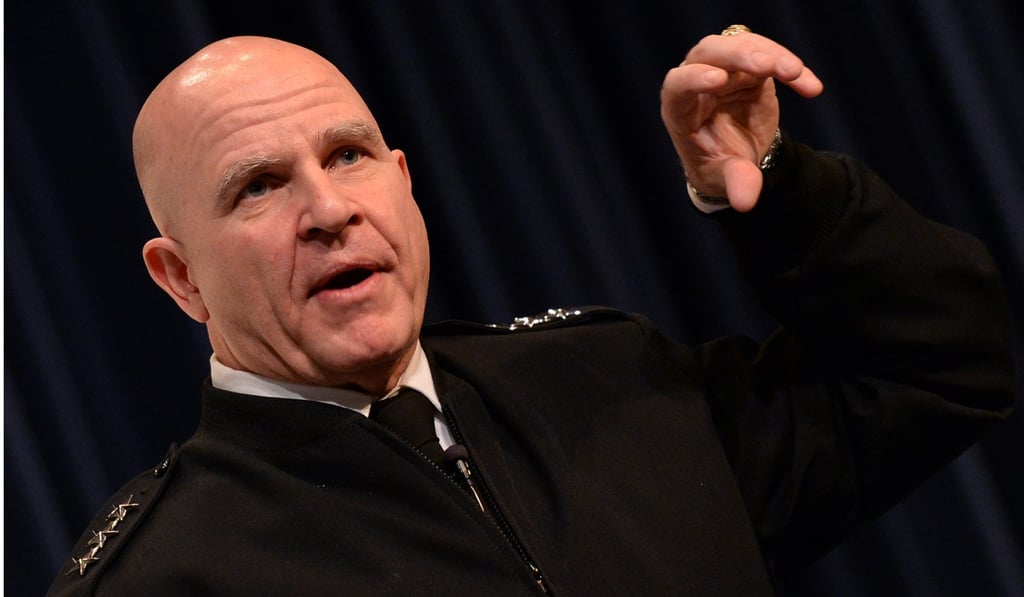 US National Security Adviser HR McMaster says he has warned Beijing about China’s recent bomber runs near the US Pacific island territory of Guam. Photo: US Department of Defence