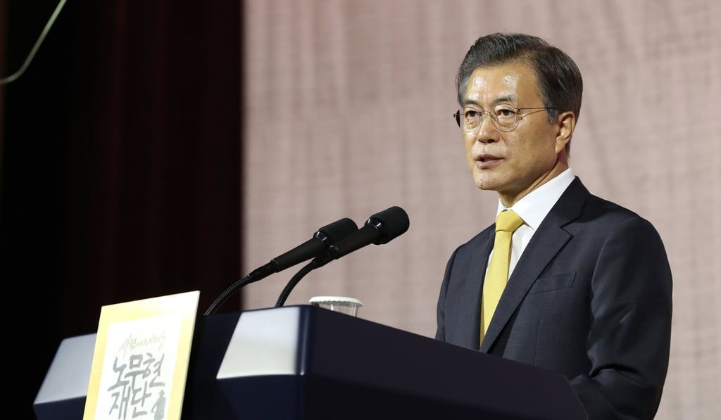 Moon Jae-in’s attempts to calm the storm through negotiations have been rejected and the South Korean president’s voice has been largely ignored by other regional leaders. Photo: EPA