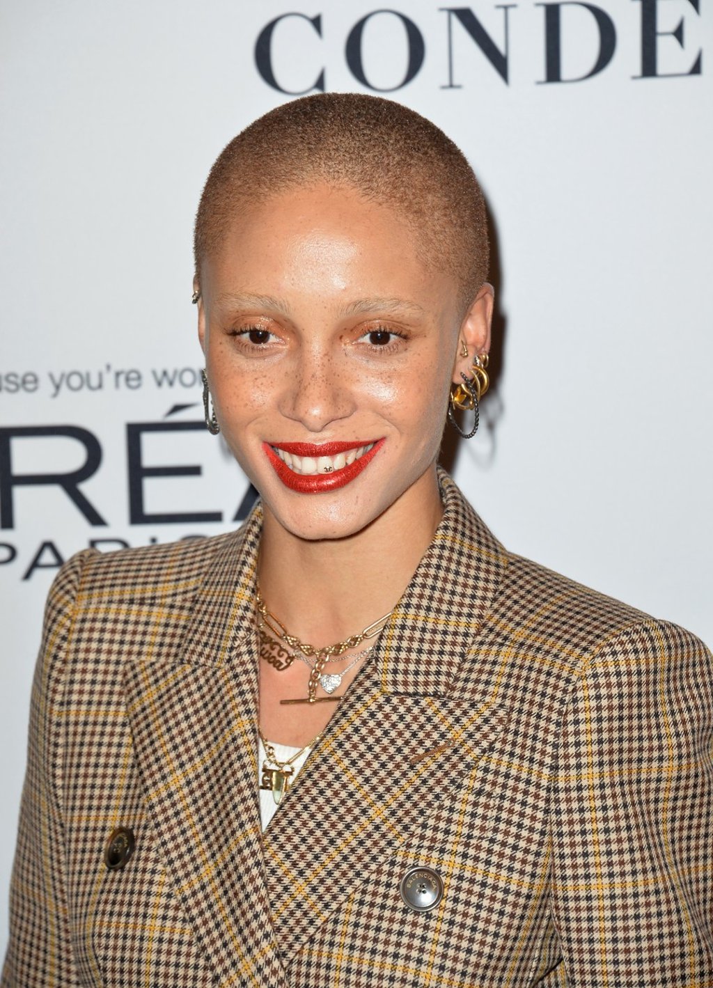 Adwoa Aboah at the Glamour Magazine 2016 Women of the Year Awards.