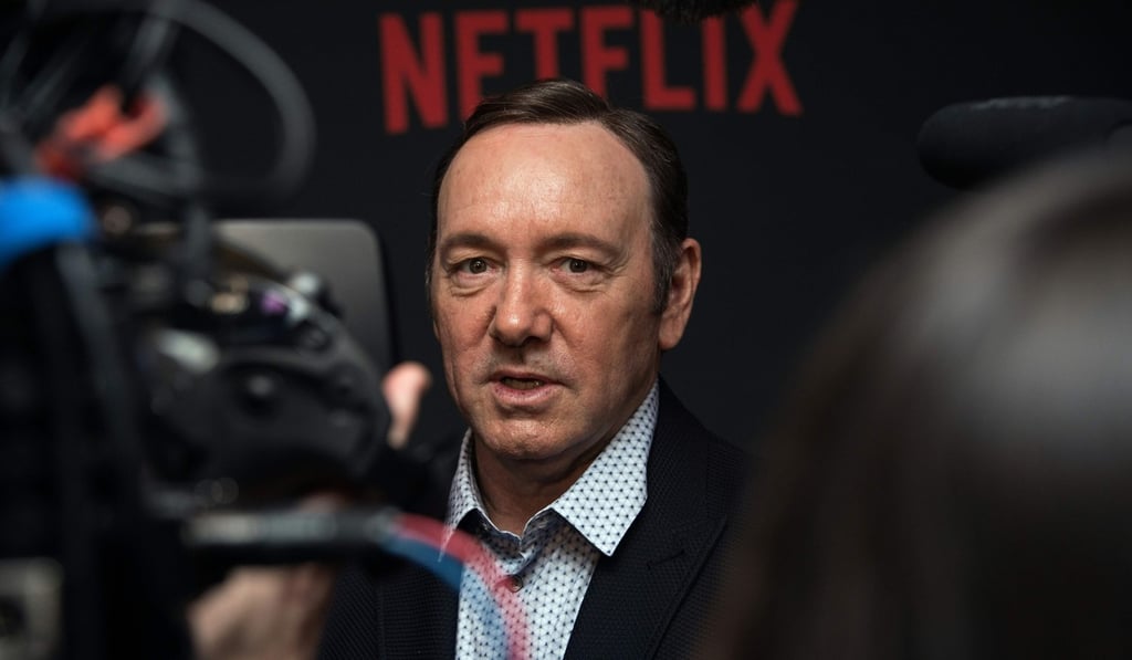 Spacey arriving for the series four premiere screening of the Netflix show House of Cards in Washington. Photo: AFP Spacey arriving for the series four premiere screening of the Netflix show House of Cards in Washington. Photo: AFP