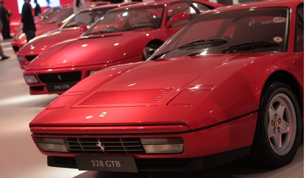 Ferrari cars at a Ferrari showroom in Repulse Bay, Hong Kong. Photo: Bruce Yan Ferrari cars at a Ferrari showroom in Repulse Bay, Hong Kong. Photo: Bruce Yan
