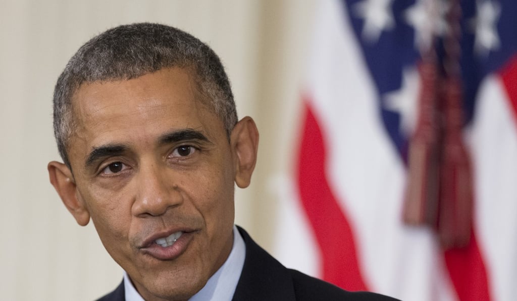 Former US president Barack Obama speaks during a news conference at the White House in Washington in October 2015. The Obama administration pushed hard for the Trans-Pacific Partnership near the end of his term but the US ultimately withdrew from the deal under his successor, Donald Trump. Photo: AP
