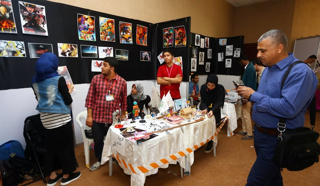 Libya’s Comic Con in Tripoli on November 2, 2017. Photo: AFP