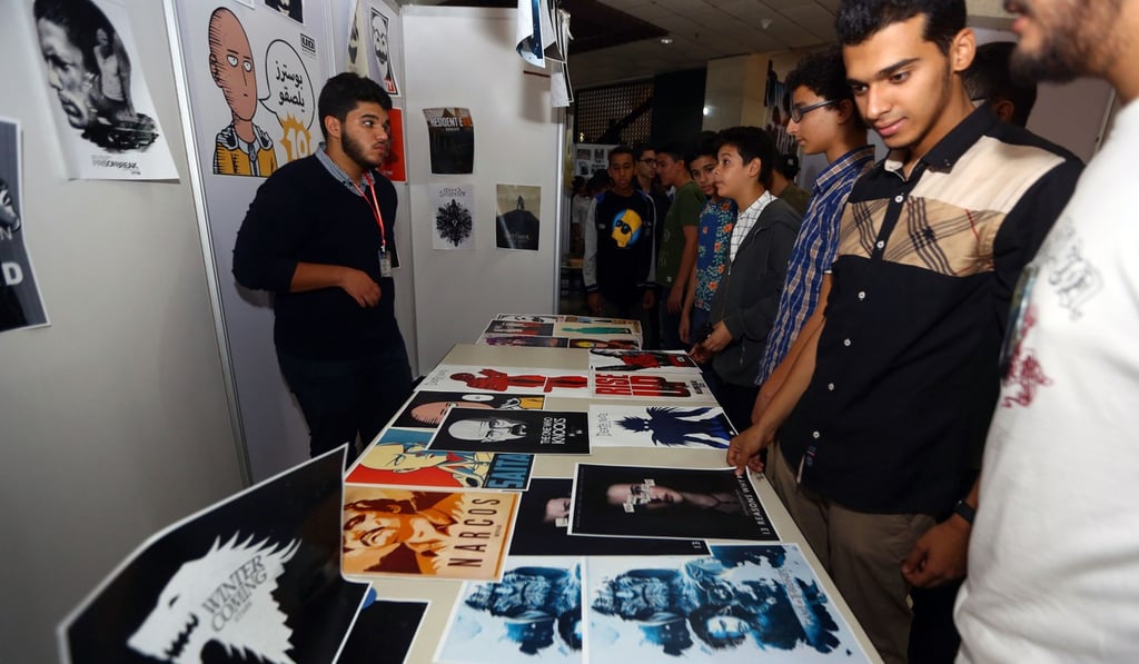 Libya’s Comic Con in Tripoli on November 2, 2017. Photo: AFP