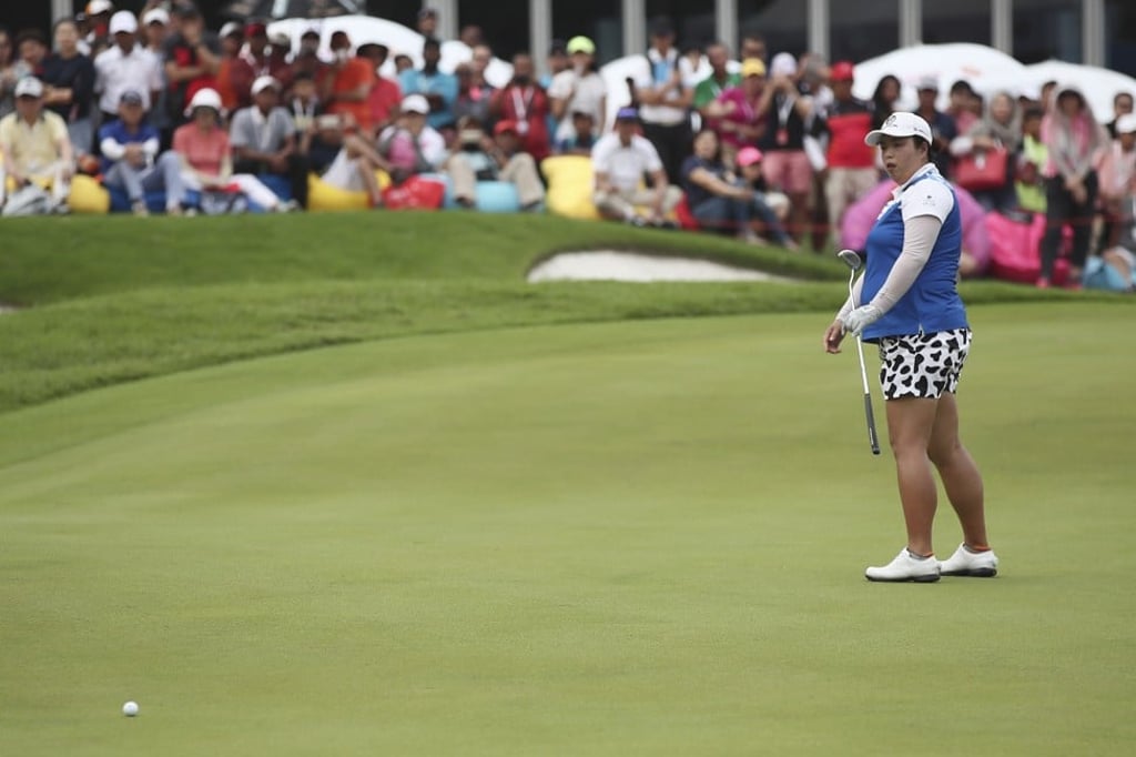 Feng became the first player on the LPGA Tour to defend a title this season. Photo: AP Feng became the first player on the LPGA Tour to defend a title this season. Photo: AP