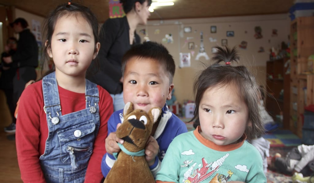 Children at TIF’s kindergarten in Ulan Bator. Photo: courtesy of Tsolmon Ireedui Foundation