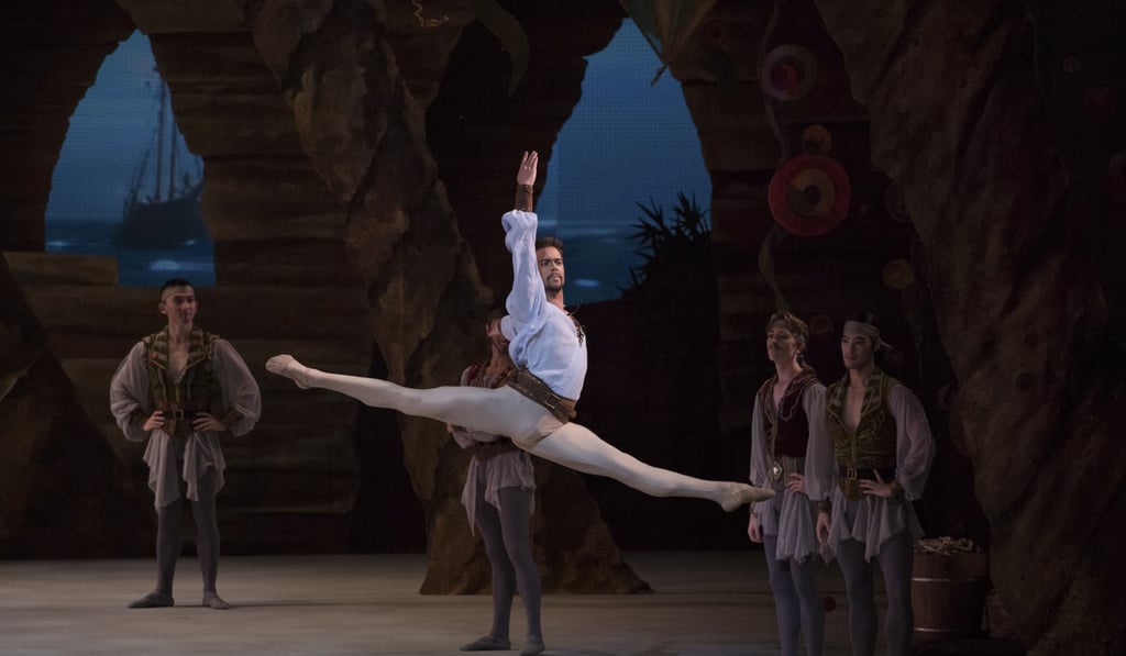 Dancer Golding plays Conrad the pirate. Photo: Conrad Dy-Liacco