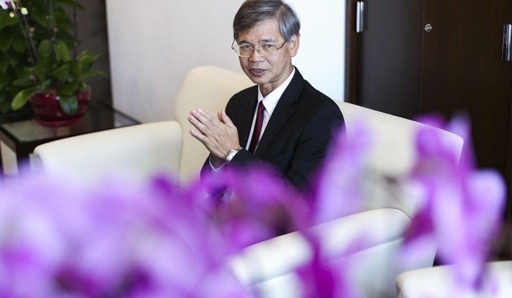 Secretary for Labour and Welfare Dr Law Chi-kwong. Photo: Nora Tam