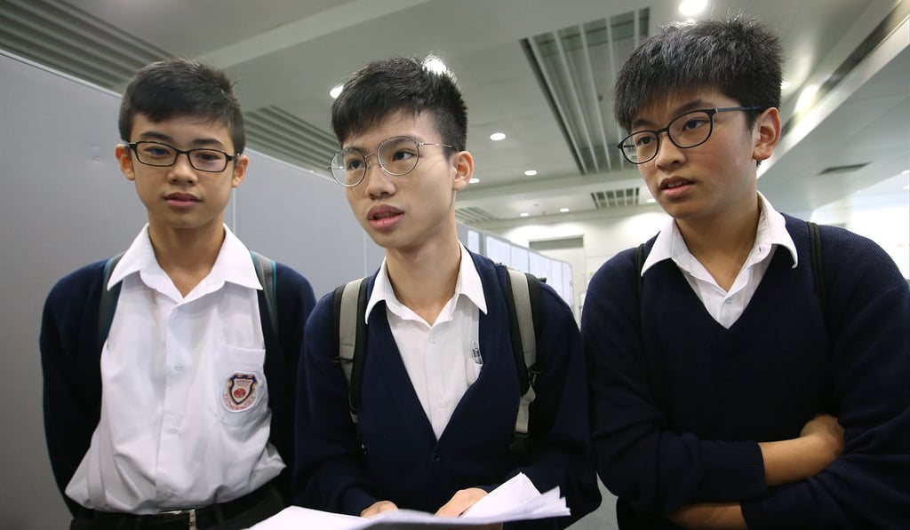 The trio put their entrepreneurial skills to the test against a tough field of enterprising individuals. Photo: David Wong