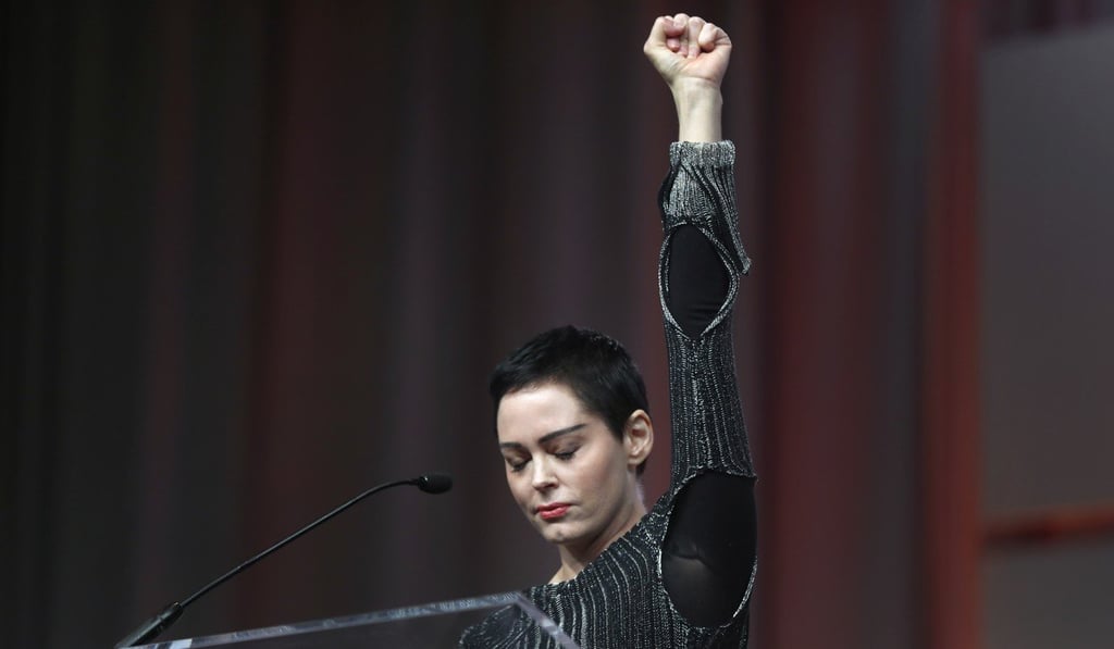 Two Black Cube private eyes met with actress Rose McGowan – before she publicly accused Weinstein of raping her – to obtain information. Photo: AP