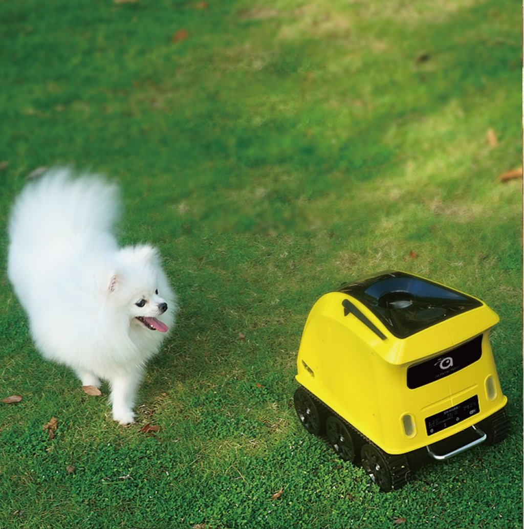 Buddy+ has a walkie-talkie function that allows owners to communicate with their pooches.