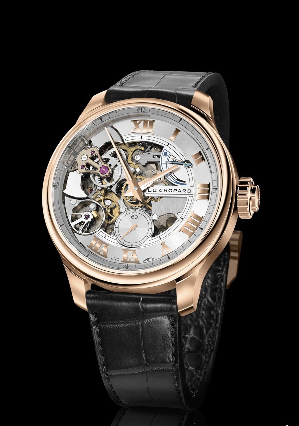 Chopard’s L.U.C Full Strike, which has won the Aiguille d’Or Grand Prix , at the Grand Prix d’Horlogerie de Genève. Chopard’s L.U.C Full Strike, which has won the Aiguille d’Or Grand Prix , at the Grand Prix d’Horlogerie de Genève.