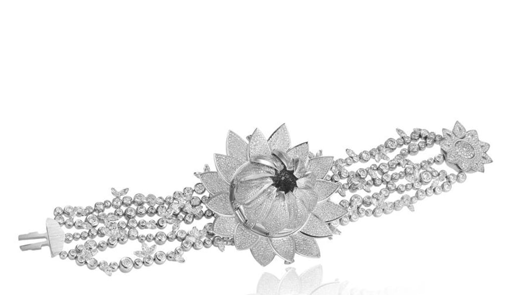 Chopard’s Lotus Blanc Watch. Chopard’s Lotus Blanc Watch.