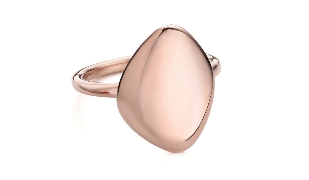 The Nura collection by Monica Vinader features rose gold vermeil on all of its pieces.
