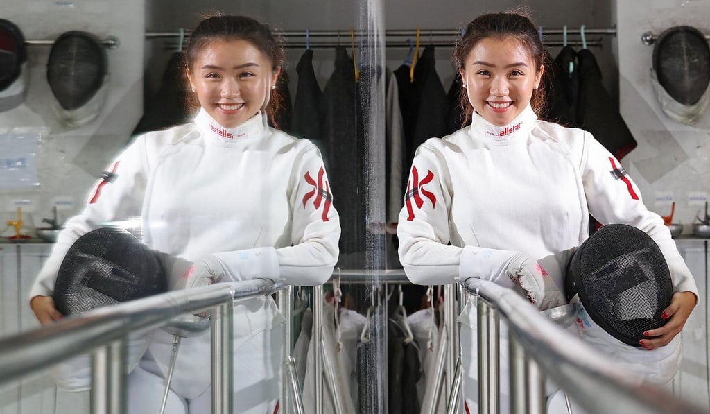 Hong Kong national fencer Moonie Chu believes she has the X factor. Photos: Felix Wong