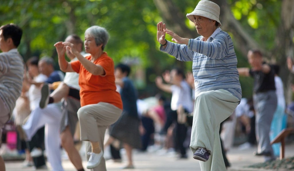 Tai chi and yoga are two ways for the elderly to improve their balance. Photo: Alamy