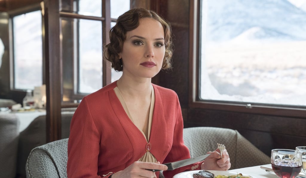 Ridley in a scene from Murder on the Orient Express. Photo: AP Ridley in a scene from Murder on the Orient Express. Photo: AP