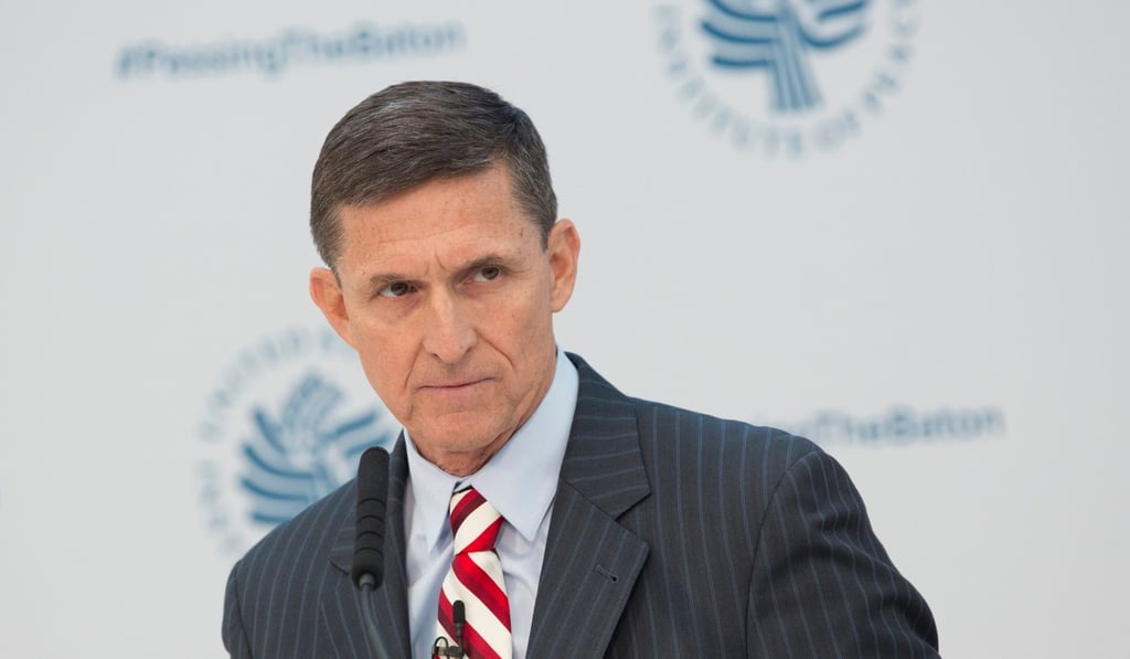 File photo of former White House national security adviser Michael Flynn. Photo: AFP