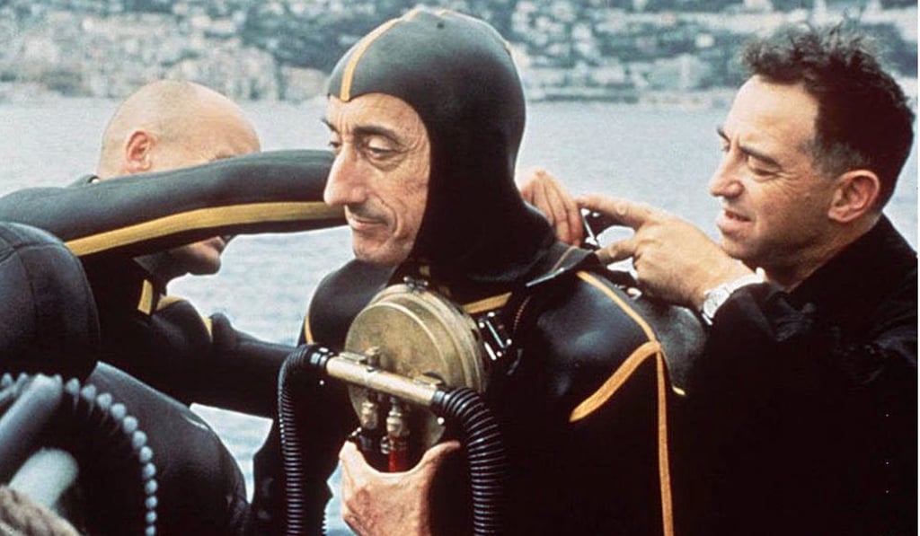 Philippe Cousteau’s grandfather, the oceanographer Jacques Cousteau (centre), who died in 1997. Photo: AFP Philippe Cousteau’s grandfather, the oceanographer Jacques Cousteau (centre), who died in 1997. Photo: AFP