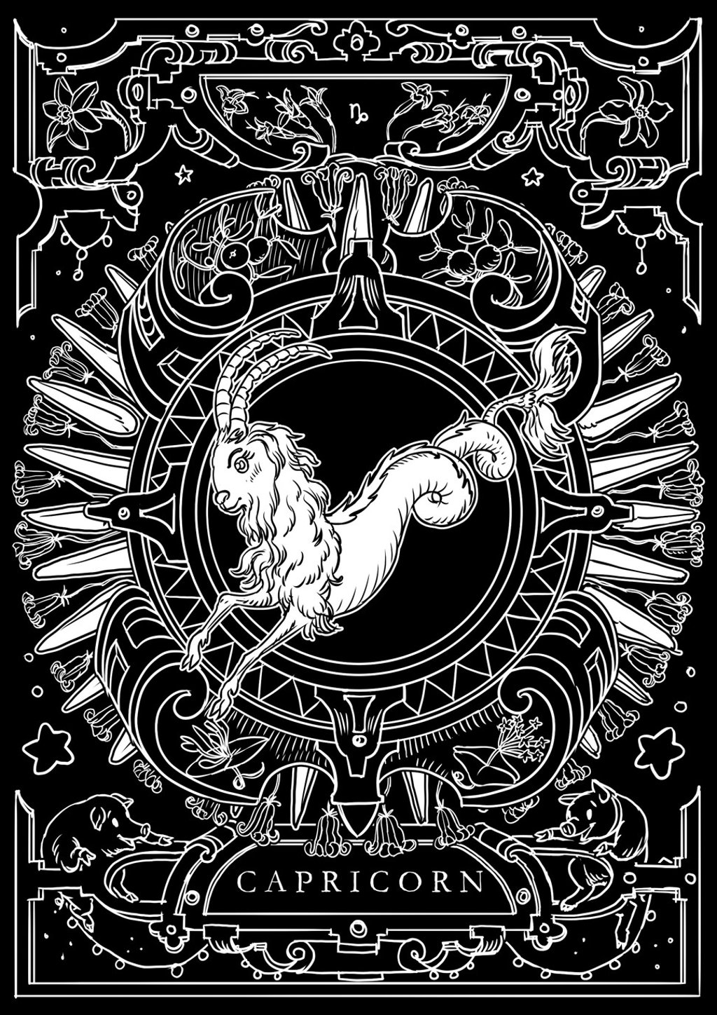 ‘Capricorn’ by Nicholas Buffe. ‘Capricorn’ by Nicholas Buffe.