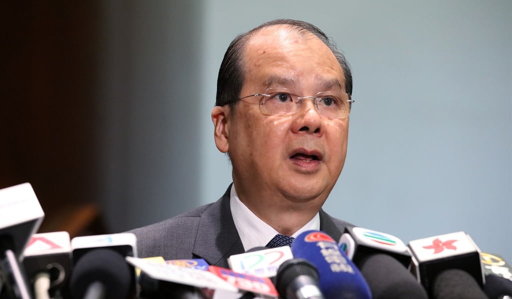 Chief Secretary Matthew Cheung said the Immigration Department will be flexible with work permits for foreign domestic helpers. Photo: Felix Wong