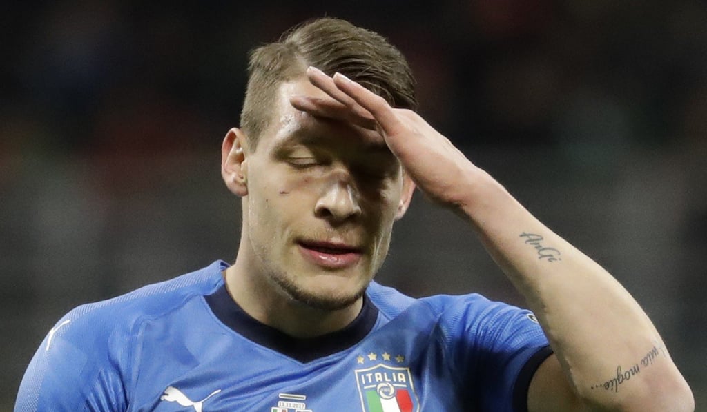 Italy’s Andrea Belotti reacts after a missed chance during the World Cup qualifying play-off second leg soccer match between Italy and Sweden, with the Italians failing to advance to the World Cup for the first time in 60 years. Photo: AP Italy’s Andrea Belotti reacts after a missed chance during the World Cup qualifying play-off second leg soccer match between Italy and Sweden, with the Italians failing to advance to the World Cup for the first time in 60 years. Photo: AP